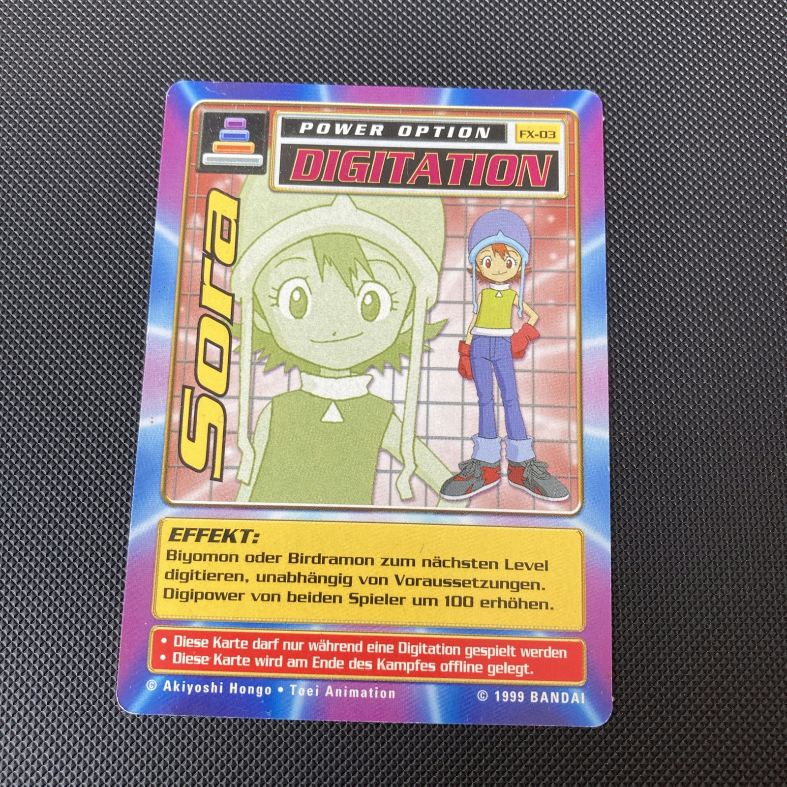FX-03 Sora (CD-Promo, deutsche Ausgabe)