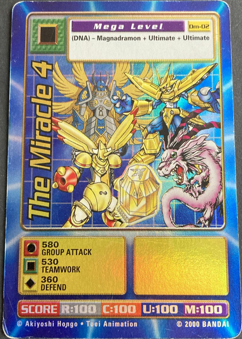 Dm-02 The Miracle 4 (Kino-Actionfiguren-Promo (Dm-))